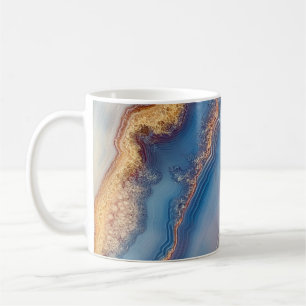 Blue Lace Agate Coffee Mug