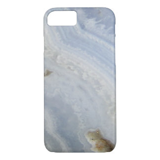 Blue Lace Agate Swirl cool nature stone iPhone 8/7 Case