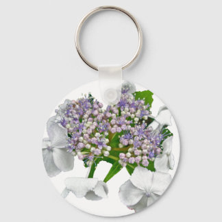 Blue Lace Hydrangea Coordinating Items Key Ring