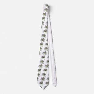 Blue Lace Hydrangea Tie