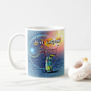 Blue Lagoon (#12 of 12 Drink Recipe Sets) Coffee Mug