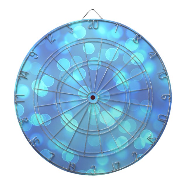 Blue Lagoon Background Dartboard (Front)