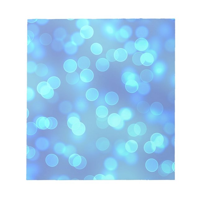 Blue Lagoon Background Notepad (Front)