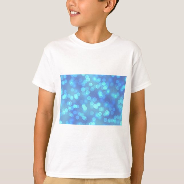 Blue Lagoon Background T-Shirt (Front)
