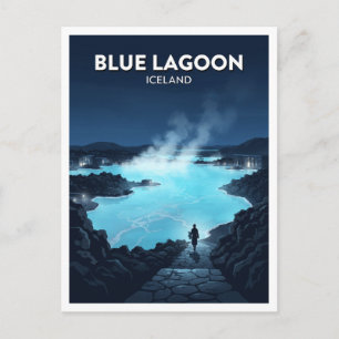 Blue Lagoon Grindavík Iceland Postcard