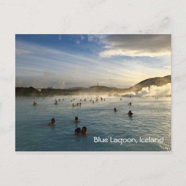 Blue Lagoon Iceland Postcard (Front)