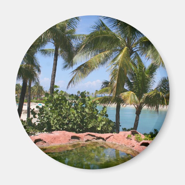 Blue Lagoon magnet (Front)