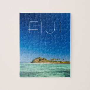Blue Lagoon Seascape, Fiji Jigsaw Puzzle
