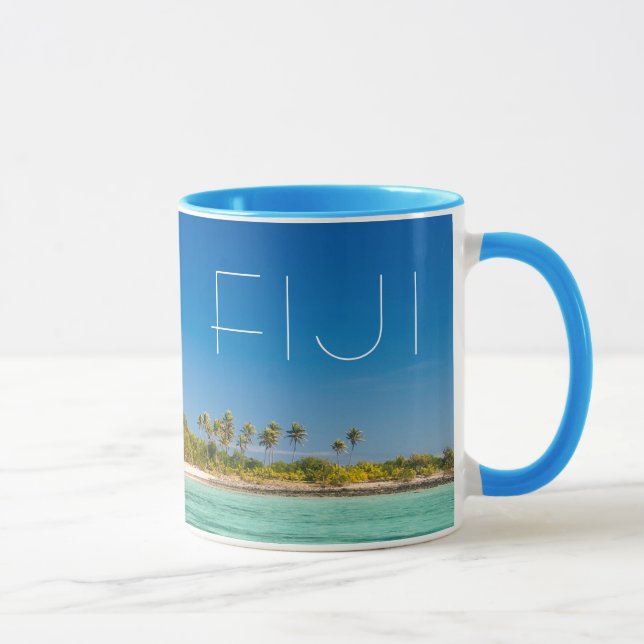 Blue Lagoon Seascape, Fiji Mug (Right)