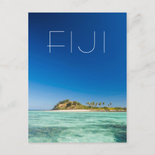 Blue Lagoon Seascape, Fiji Postcard