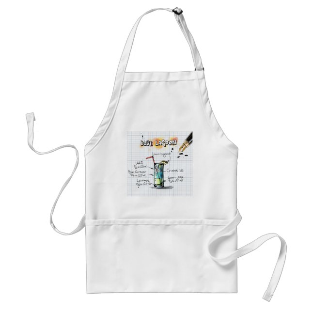 Blue Lagoon Standard Apron (Front)