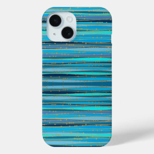 Blue Lagoon Zen   Custom iPhone 15 Case