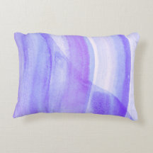 Blue Lagos Watercolor Abstract