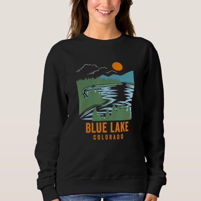 Blue Lake Colorado Sweatshirt (Front)