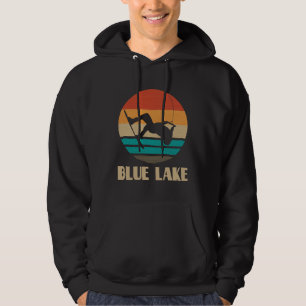 Blue Lake  Hoodie Wakeboarding Hoodie Wakeboarder