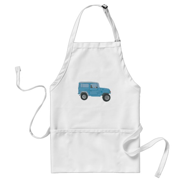 Blue Land Cruiser Apron  (Front)