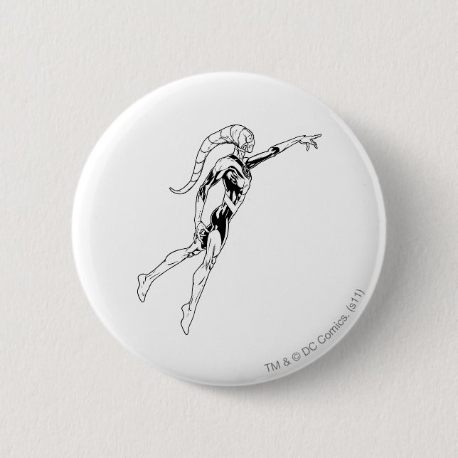 Blue Lantern 11 6 Cm Round Badge (Front)