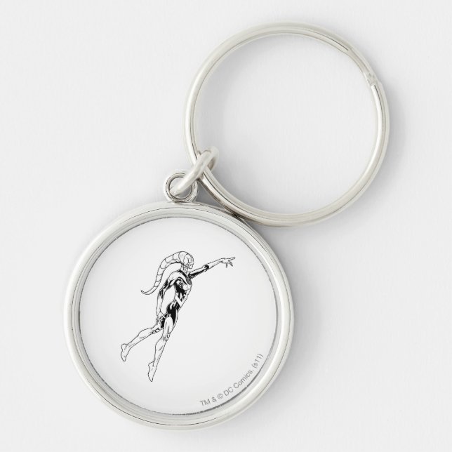 Blue Lantern 11 Key Ring (Front)