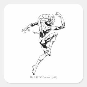 Blue Lantern 3 Square Sticker