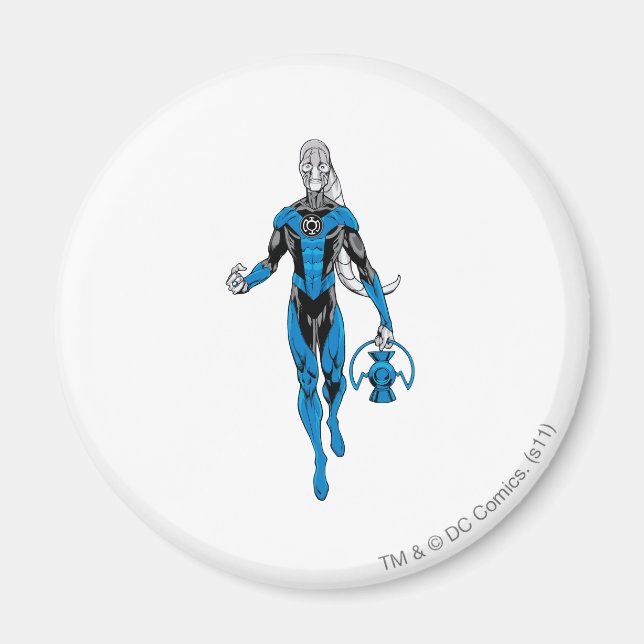 Blue Lantern 4 Magnet (Front)