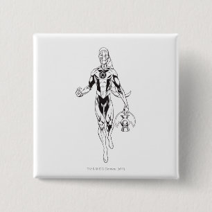 Blue Lantern 6 15 Cm Square Badge