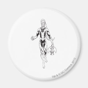 Blue Lantern 6 Magnet