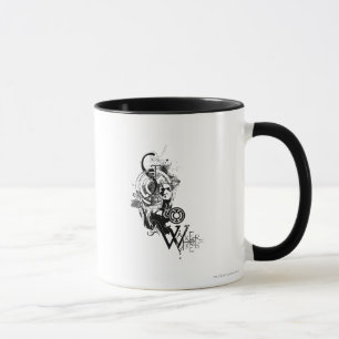 Blue Lantern Graphic 2 Mug