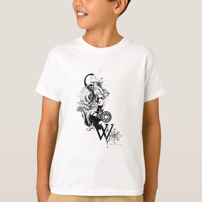 Blue Lantern Graphic 2 T-Shirt (Front)