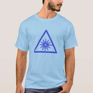 Blue Laser Symbol T-Shirt