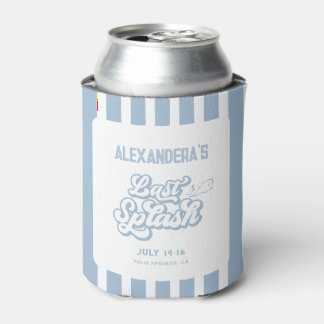 Blue Last splash bachelorette party Favour Can Cooler