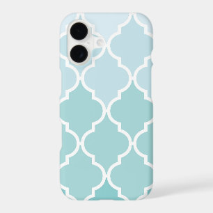 Blue Latticework, Ombre, Quatrefoil, Trellis