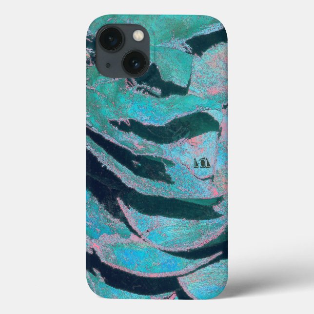 Blue Laughing Mask Case-Mate iPhone Case (Back)