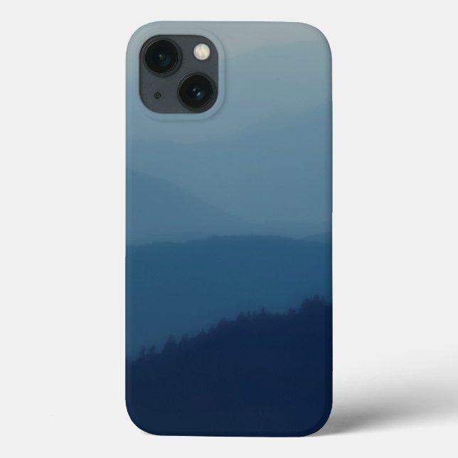 Blue Layers Case-Mate iPhone Case (Back)