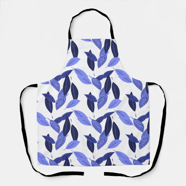 Blue leaf apron (Front)