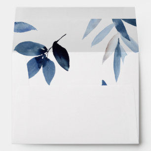 Blue Leaf Beach Envelope