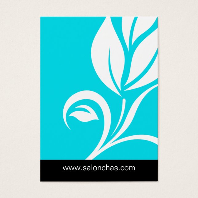 Blue Leaf Salon Spa Gift Card Certificate (Front)
