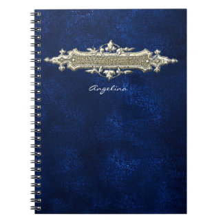 Blue Leather notebook