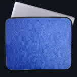 Blue leather skin texture skin laptop sleeve<br><div class="desc">Blue leather skin texture skin</div>