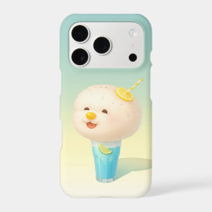 Blue Lemon Float: Smiling Bichon Cotton Candy