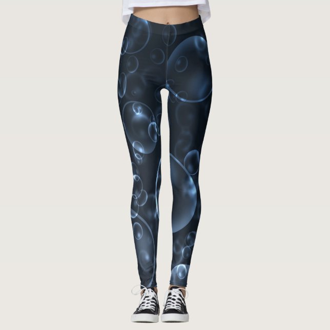 Blue lenses, bokeh leggings (Front)