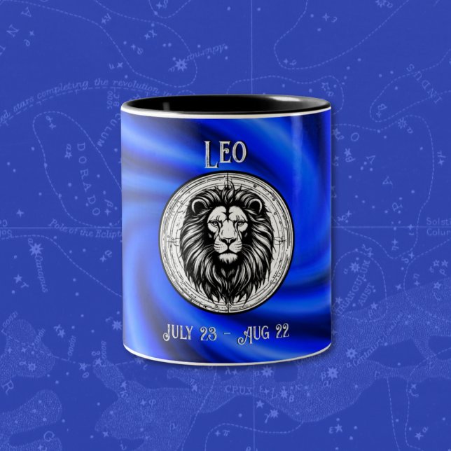 Blue Leo the Lion Mug (Creator Uploaded)
