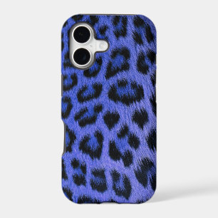 Blue Leopard Print iPhone 5 Case (high res.)