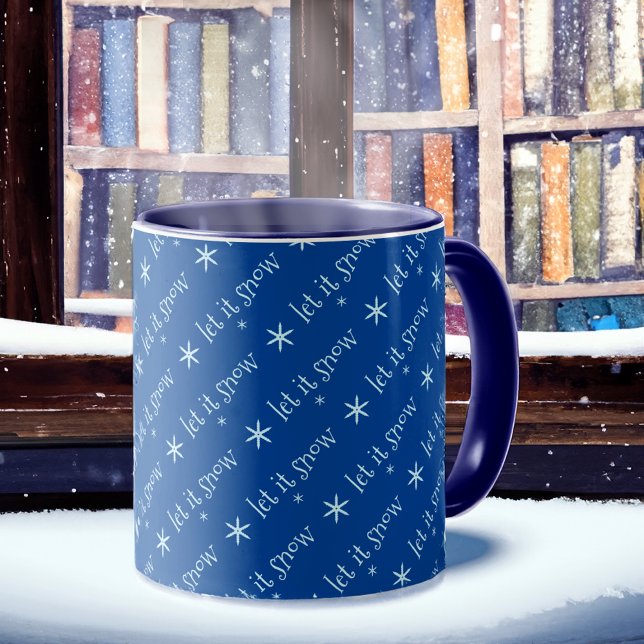 Blue Let It Snow Mug (Creator Uploaded)
