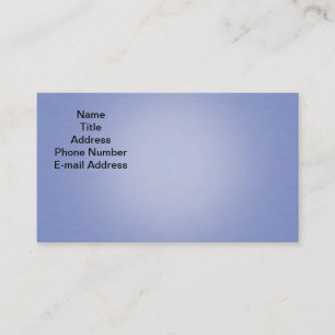 Blue Light Business Cards