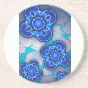 Blue light coaster