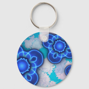 Blue light key ring