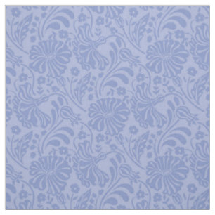 Blue-lightblue bohemian-design prima-cotton fabric