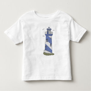 blue lighthouse toddler T-Shirt