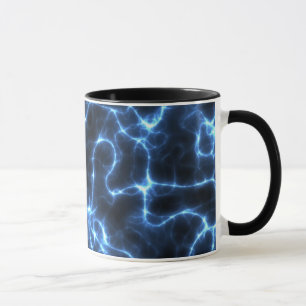 Blue Lightning  Mug