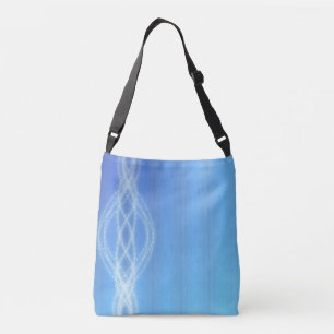 Blue Lights Crossbody Bag